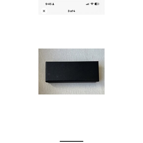 Prada Black Flip Top Clamshell Protective Eyeglasses /Sunglasses Case - Picture 3 of 4